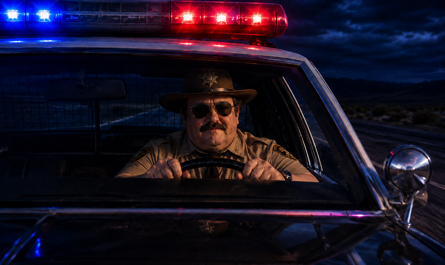 Sheriff Buddy Close Up