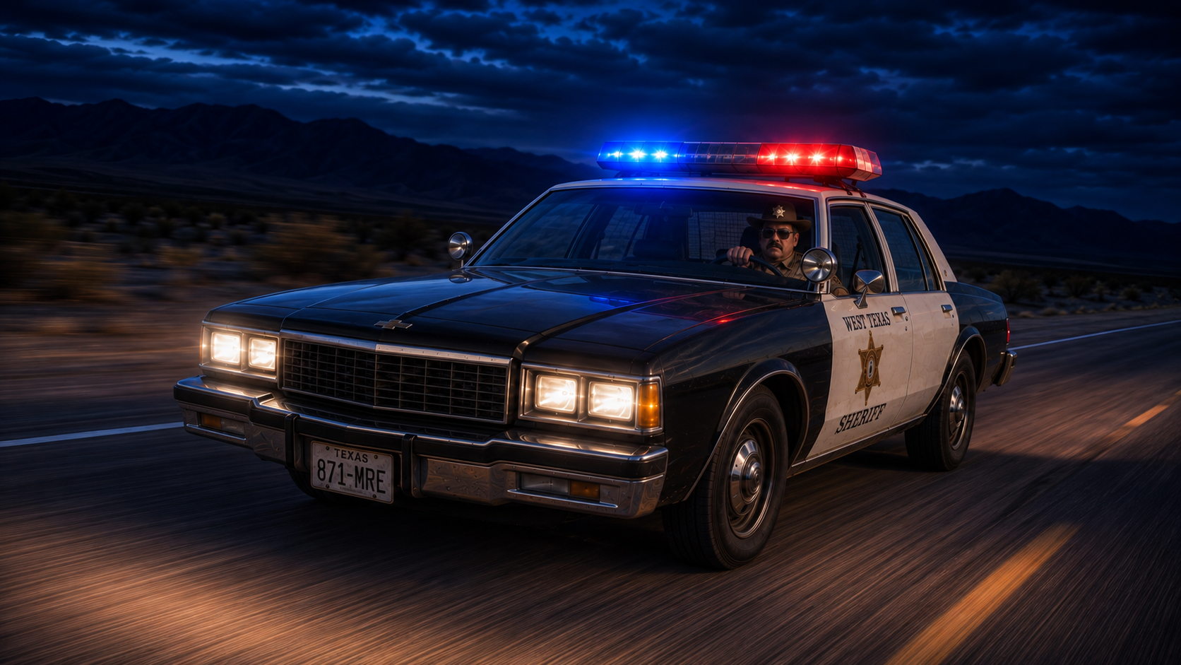 Sheriff in pursuit