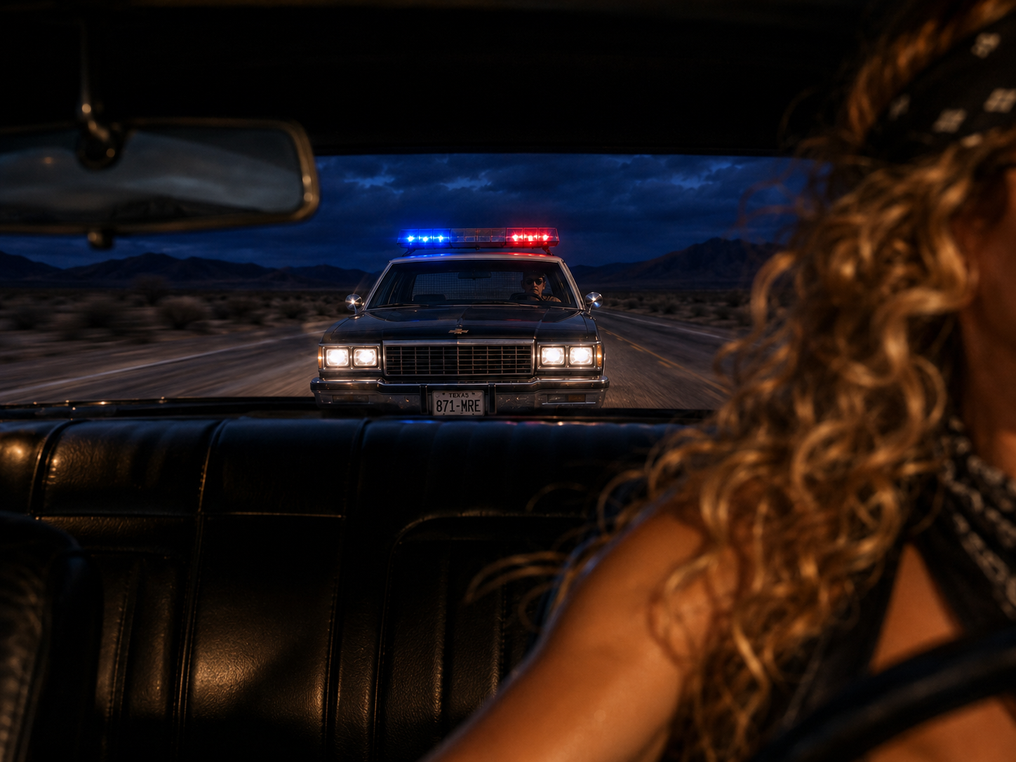 Sheriff in rearview